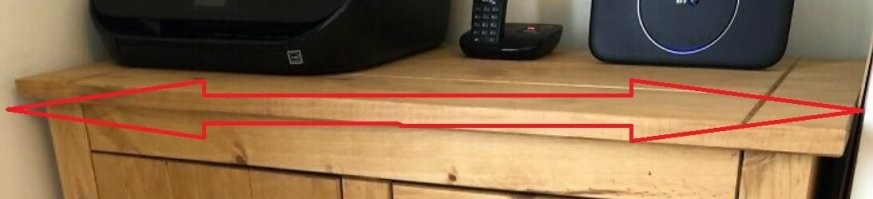 Надо быть идиотом, чтобы покупая комод, предварительно не замерив место его предполагаемого нахождения!