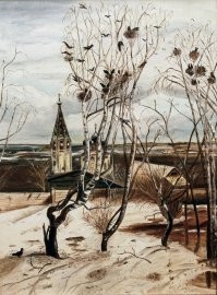 Это вторая картина Саврасова - "Коты прилетели". 
Первая была - "Грачи прилетели".