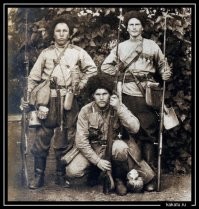 А казаки пластуны кошмарили немцев