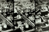 Первая аэрофотосъёмка состоялась в 1858 г. над Парижем. Произвёл её французский фотограф и воздухоплаватель Гаспар-Феликс Турнашон, более известный под псевдонимом Надар.