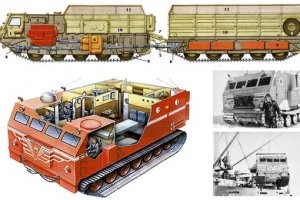 Рассказали бы лучше про "Харьковчанку".
«Харьковчанка»   антарктический вездеход, заводское обозначение «Изделие 404С», созданный в мае 1958 года на Харьковском заводе транспортного машиностроения имени Малышева.