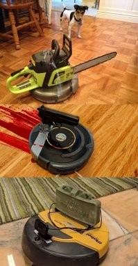 Вот они "Три мощных пылесоса, способных решить шерстяную проблему":