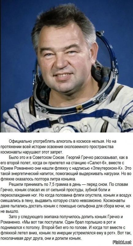 Роскосмос рассказал о ссоре космонавтов на орбите из-за спиртовой настойки