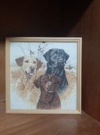 Хобби это классно. Я вышиваю, нравится неторопливо и кропотливо сидеть шить под аудио книги Кинга или под канал ID Extra. Это и в удовольствие и декор для дома, пусть не супер какой, но сделанный своими руками. Вот несколько работ, по времени на них ушло года 2 с небольшим на все, размерами все от 30-40см.  Еще две не оформлены.