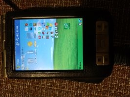Мои муз. центр Technics EH-50 1994 года и КПК Fujitsu-Siemens Pocket Loox N720 2004 года в полном здравии