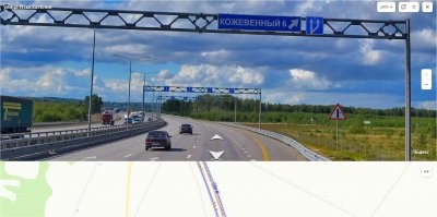 Объездная Воронежа, трасса М4 "Дон". А не подмосковье.