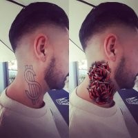 Да ладно, это ж надо так точ в точ встать и сфотаться после тату "до и после"