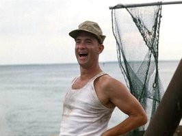 Бабба был родом из Байю-ла-Батре, и его мать готовила креветки. И мать его матери готовила креветки. И мать матери его матери тоже готовила креветки.
 Я знаю все, что только можно знать о креветках