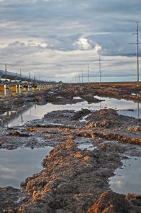 интересно, проползет или надо будет МТЛБ вызывать?