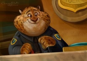 Работает спецназ: колоритный украинский "полицейский"