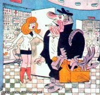 Рисунки из старых журналов