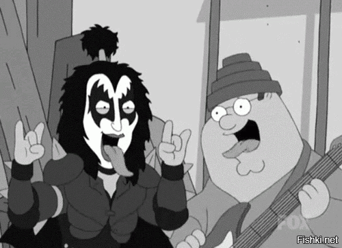 Kiss без боевой раскраски