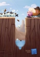 Судя по тому что яйцеклетка не снизу, а сбоку используется не то отверстие.