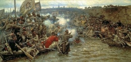 вот она в далеке и изображена на картине.