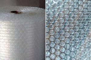 Это когда рулон с пупырками уже закончился