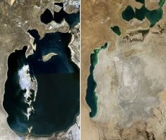 Аральское море высохло