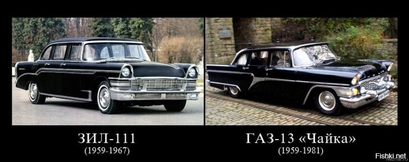 Большинство советских автомобилей копировались с иностранных.
