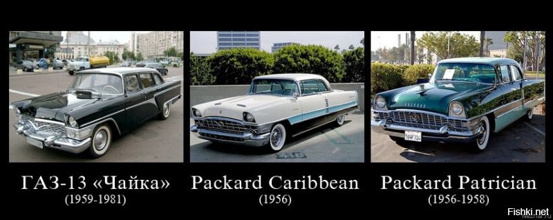 Большинство советских автомобилей копировались с иностранных.