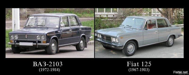 Большинство советских автомобилей копировались с иностранных.