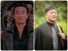 Кэри Хироюки Тагава. Он не только выучил язык, но принял православие и в 2016, по-моему, году получил российское гражданство. В одном из интервью он сказал: "Мой отец в США изучал русский, мой дядя, будучи известным певцом, приезжал сюда с концертами в 60-х каждый год. Пел по-русски! Так что я просто продолжаю семейные традиции, связанные с Россией".