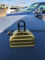 Это не "Комплект для карманной печи или часть старой походной горелки", это и есть турбогорелка.



В емкость заливается спирт, немного спирта в углубление сверху для разогрева трубки.