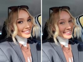 Вот эта очень приятная даже без косметики :-)