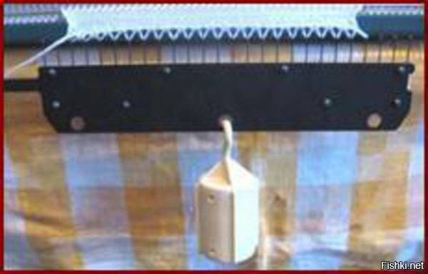 Понагородили-то. Это древний груз с оттяжкой для вязальной машины, возможно, самодельный.



А это современные