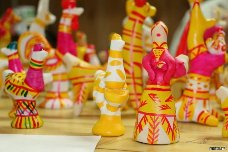 А у нас в Тульской области есть филимоновская игрушка.