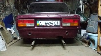 ну тогда имхо решетка радиатора похожа на мицуока орочи, а выпускную у хохлов подсмотрел и доработал, вообщем гоблин, машину изуродовал.