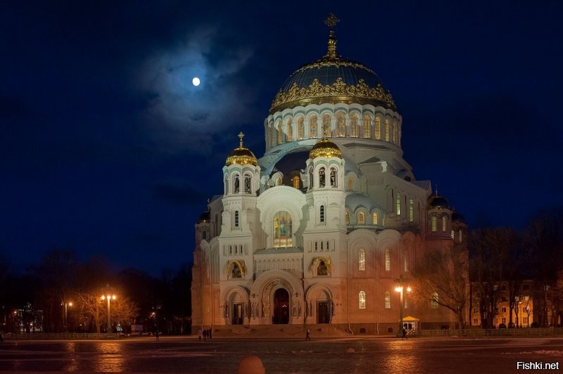 Морской собор в Кронштадте.