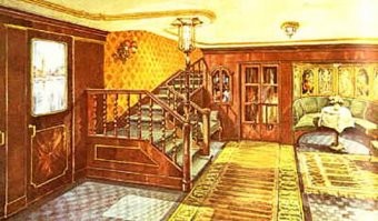 кстати немцы такими паровозами собирались таскать супер поезд по завоёванным странам по сверх широкой колее с двухэтажными вагонами, вот так должен был выглядеть интерьер