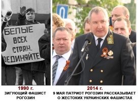 По центру Киева прошли сторонники Ку-клукс-клана