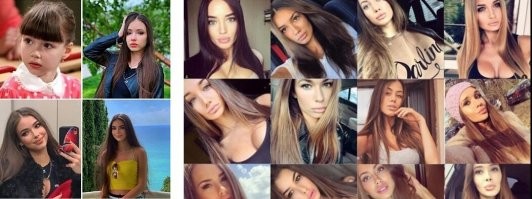 Как будто сейчас все актрисы, певицы и прочие "звезды" могут выглядеть по-другому)