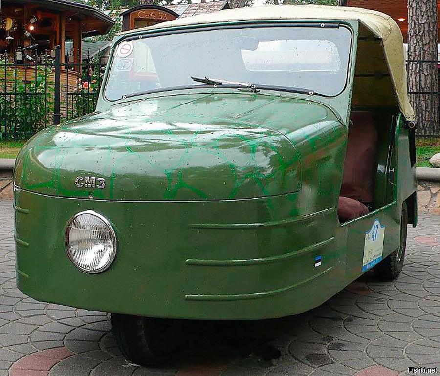 Автомобиль из мотоколяски