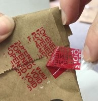 У нас еда с доставки заклеена специальной наклейкой чтоб не кушали доставшики