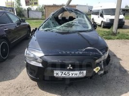 Авария дня. Смертельное столкновение легковушки с автобусом в Тюмени