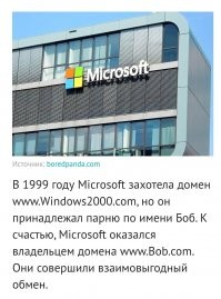 Да да да Учитывая сколько бы микромягкие выложили бы за этот адрес, какой-то сраный боб.ком нахрен никому не грохотал