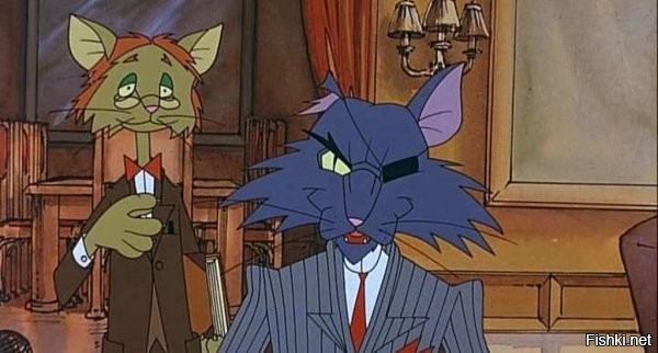 Напомнило старый венгерский мультфильм из 80-х годов
"Ловушка для кошек"
.
