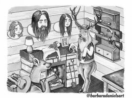 Сатирические рисунки о современной жизни