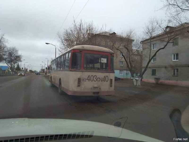 у нас в Рудном на линии ЛиАЗ до сих пор на линии!)  вот фото сделал, когда там в командировке был в 2019 году)