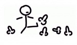 Был на работе у меня подчиненный))) с утра испачкает руки в масле и весь день ходит - типа устал и работает. А на самом деле: