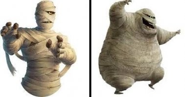 до и после...