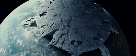 Корабль во второй части "Дня независимости". Какие 500 километров?