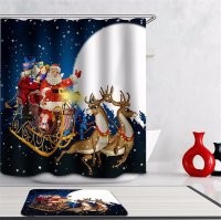 Не только занавеска, но и коврик. С Али. Там много других рисунков.