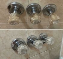 И плитка стала светлее.