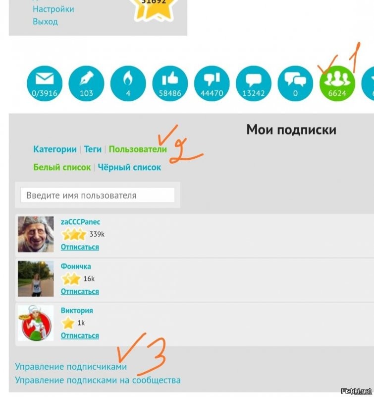 На своей странице находите "Подписки" -> "Пользователи" -> "Управление подписчиками" и блокирует тех, кто на вас подписан.