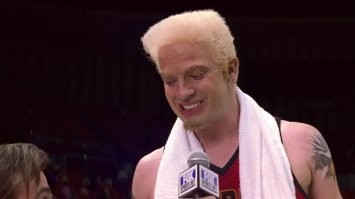 Забавное интервью российского хоккеиста