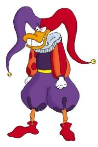 Там антигерои прикольные: Мегавольт, Квага и самый писк- это Нашатырка!