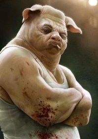 никогда не читаю, но всегда прихожу в настоящий восторг, когда поросящаяся шлюха, начинает визжать  Это просто бальзам для моих глаз :sarcastichand:
Довести п.и.д.о.р.а до белого каленья - это ли не счастье 
ПС. Пришло время менять аватарку, боров. Здесь ты на себя больше похож))))))))))))))