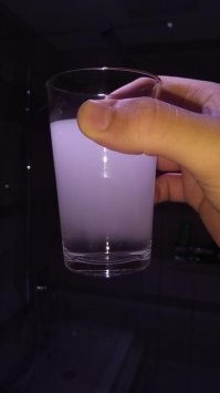 Такой иногда бывает  чистая вода если здание находится рядом с водонапорной башней  и напор воды сильный.